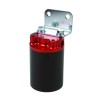 Aeromotive Fuel System SS Serier Canister Style Fuel Filter Anodized Black/Red 10 Micron Element