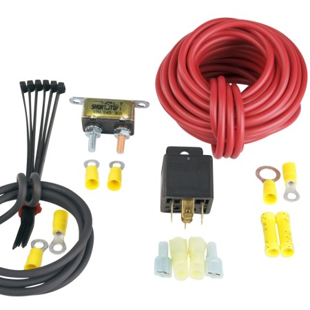 Aeromotive Fuel System 30 Amp Fuel Pump Wiring Kit (Includes relay, breaker, wire and connectors)