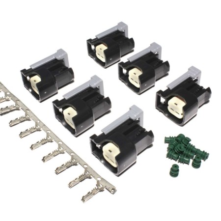 FAST USCAR/EV6 Fuel Injector Connector (6 Pack)