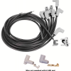 MSD Wire Set; Black Super Conductor; LT1 Camaro; 93-96