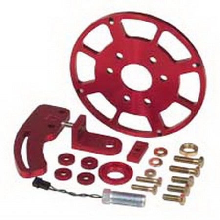 MSD Crank Trigger Kit; Small Block Chevy; 8in. CT Wheel