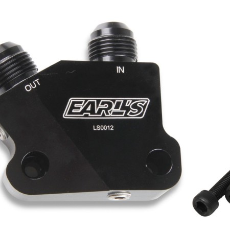 Earl's Performance GM LS ENGINE OIL COOLER ADAPTER
