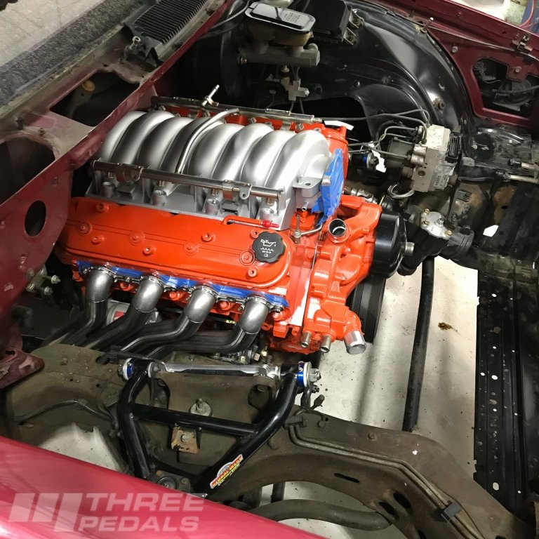 Dirty Dingo EZ 199496 BBody LS Conversion Engine Mounts Three Pedals