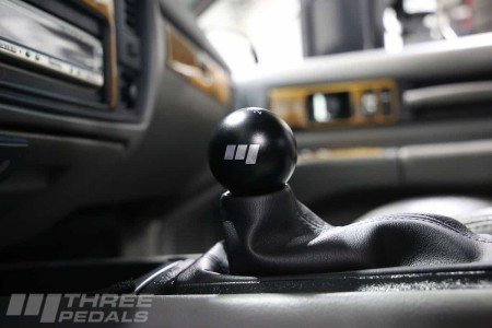 Three Pedals Logo Billet Aluminum 6 Speed Shift Knob - Image 2