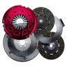 Ram Clutches Pro Street Organic Dual Disc Clutch and Aluminum Flywheel - Chevy Small or Big Block pr