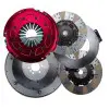 60-2170n-3 Pro Street Semi-Metallic Dual Disc Chevy 454/502 90-Up 168T Ext. balance Aluminum Flywheel 1-1/8x26 Spline Clutch