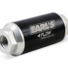 Earls 175 GPH Billet Aluminum Fuel Filter, 10 Micron, - 8AN O-Ring Ports
