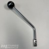 Three Pedals Stainless Steel Shift Lever - 10" Height 8" Setback