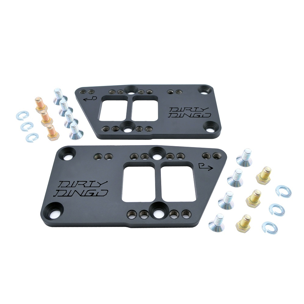 Dirty Dingo Double-D 1958 - 1972 GM Steel LS Adapter Plates