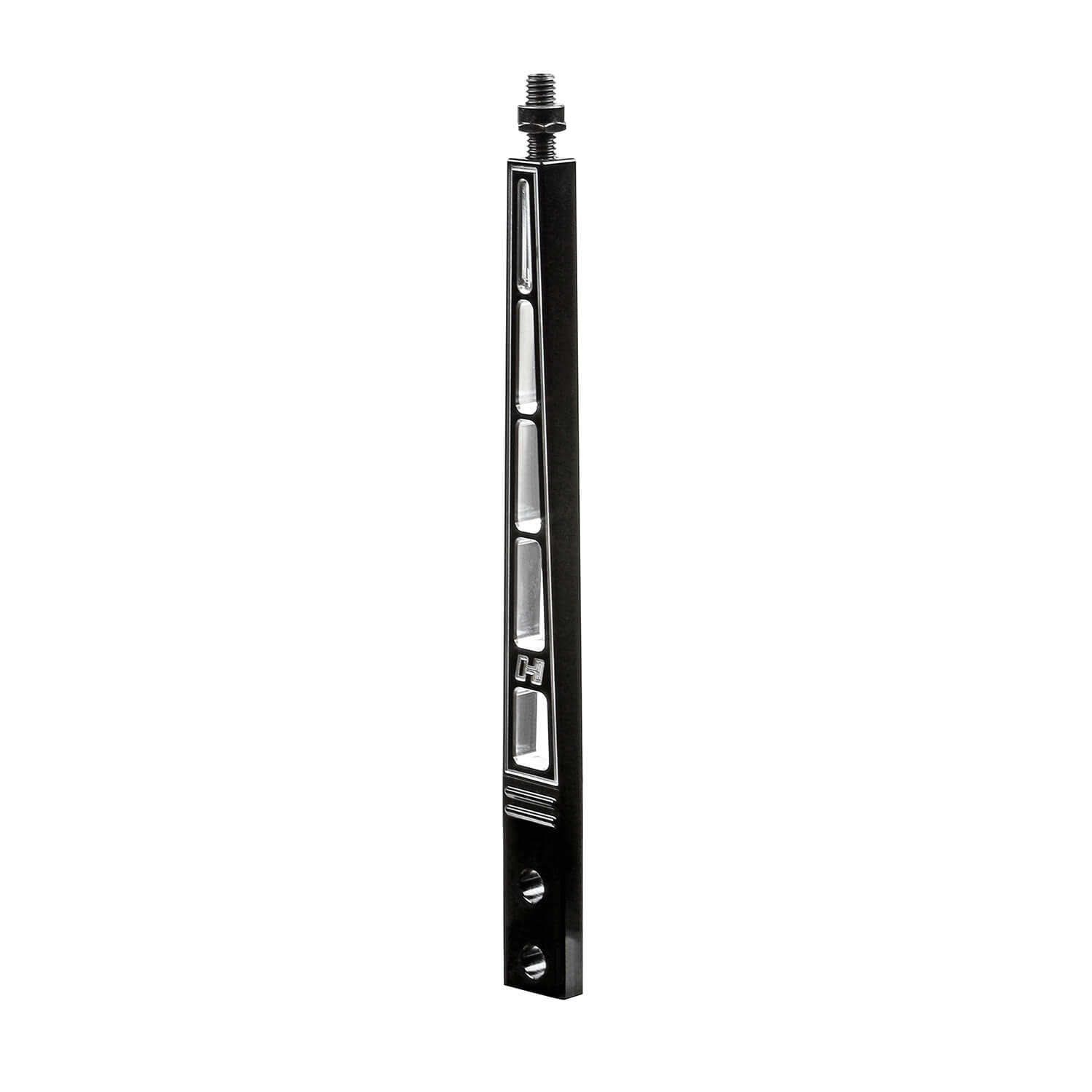 Hurst 5389022 Black Aluminum 10.00 Inch Billet Manual Transmission Shift Lever Shifter Stick 
