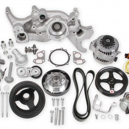 Holley LS Engine Mid-Mount Complete Accessory System