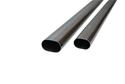 Vibrant Performance Stainless Steel Oval Exhaust Tubing - 3 Inch OD 5 Foot Length