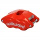 Wilwood D52 Dual Piston Floating Caliper - Red