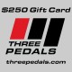 ThreePedals.com $250 Gift Card