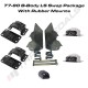 '77-'90 B-Body LS Swap Engine Mount Package with Rubber Mounts