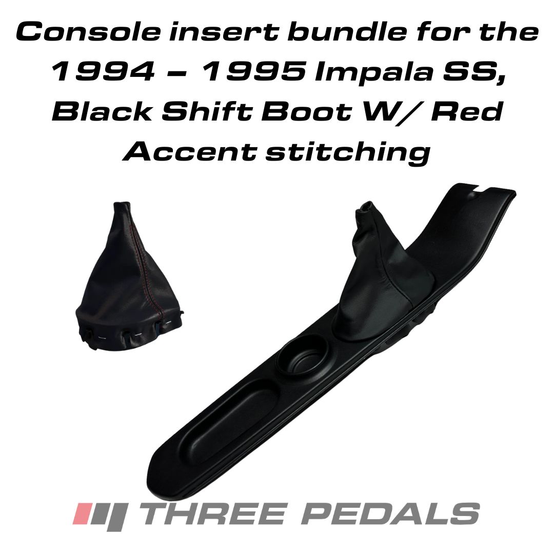 1994 – 1995 Impala SS Manual Console Insert with Black Shift Boot